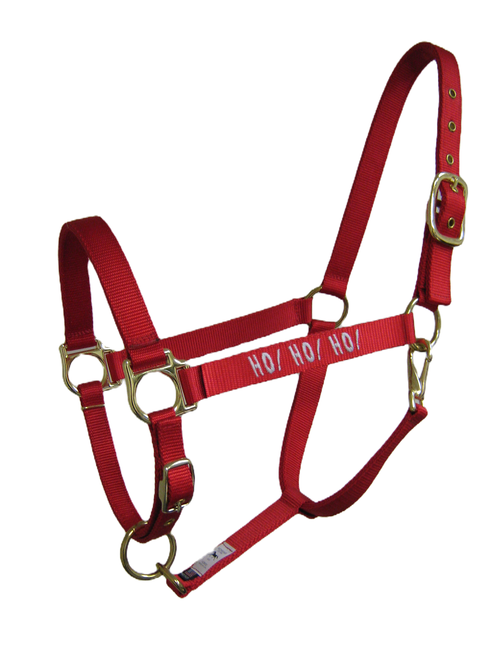 HO! HO! HO! Leather Crown Halter