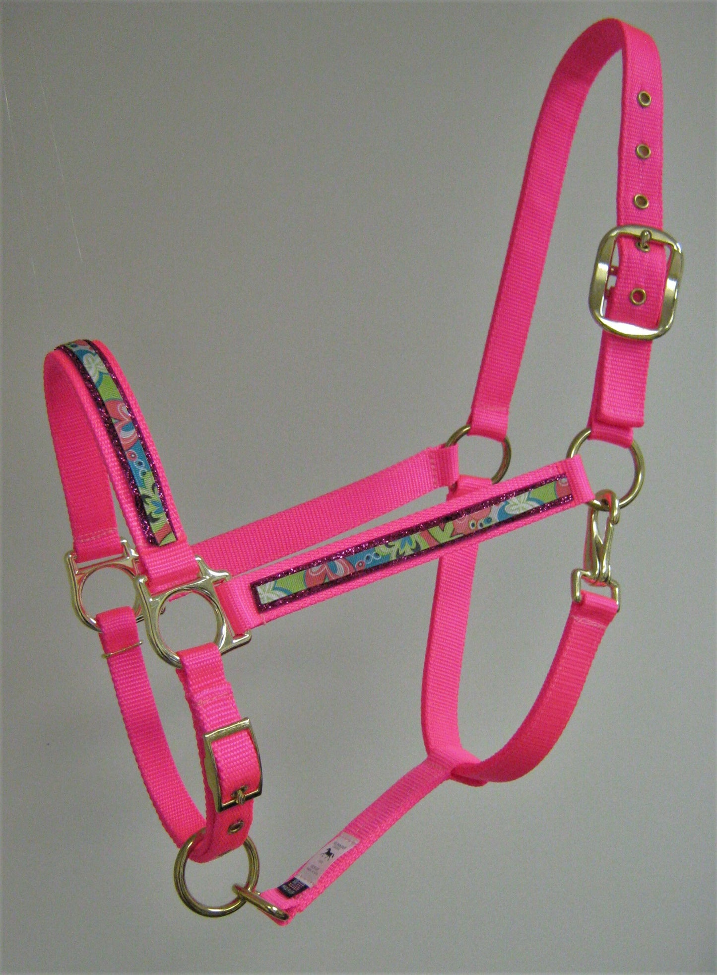 Crazy Daisy Glitter Horse Halter