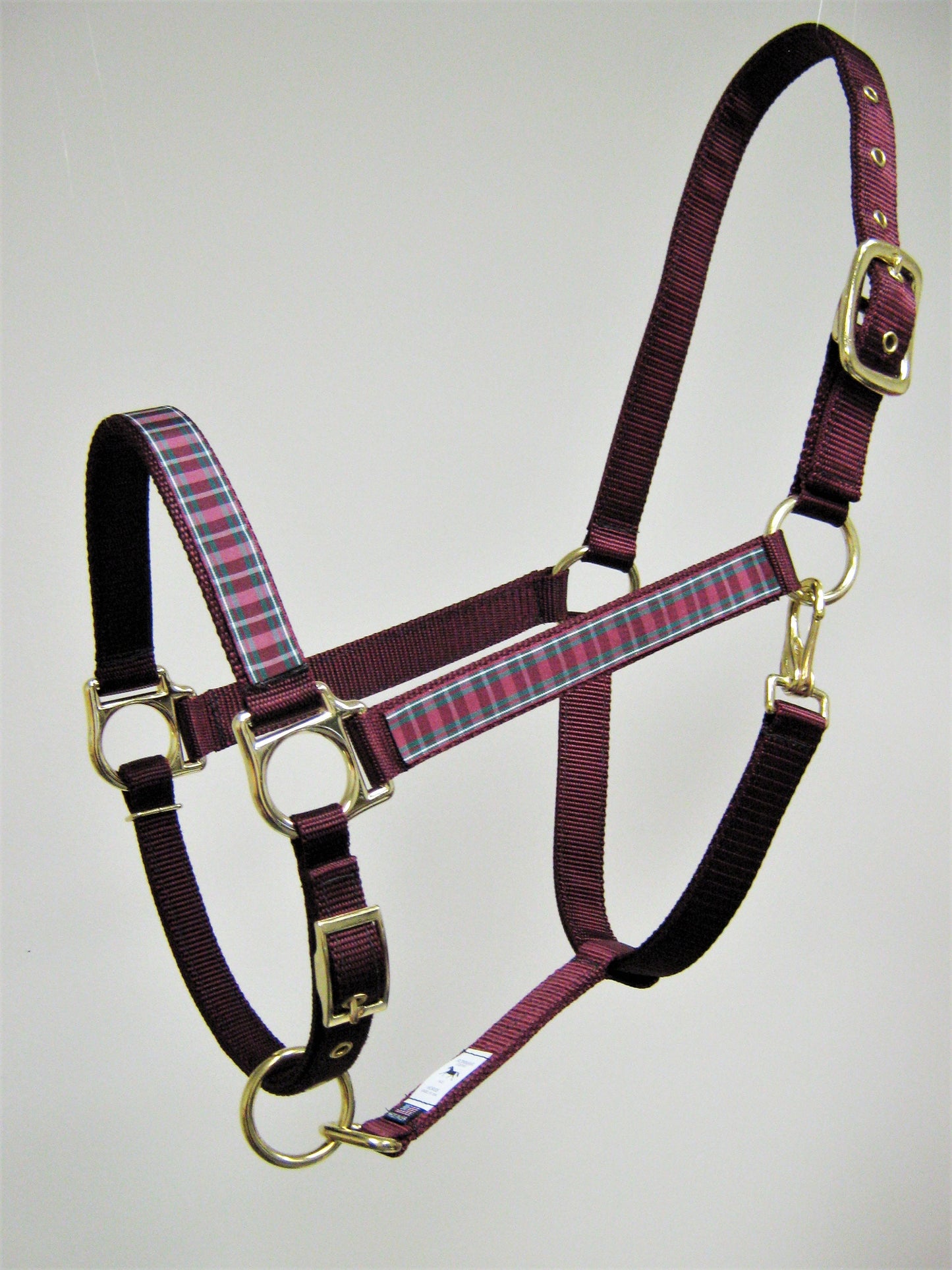 Plaid Horse Halters