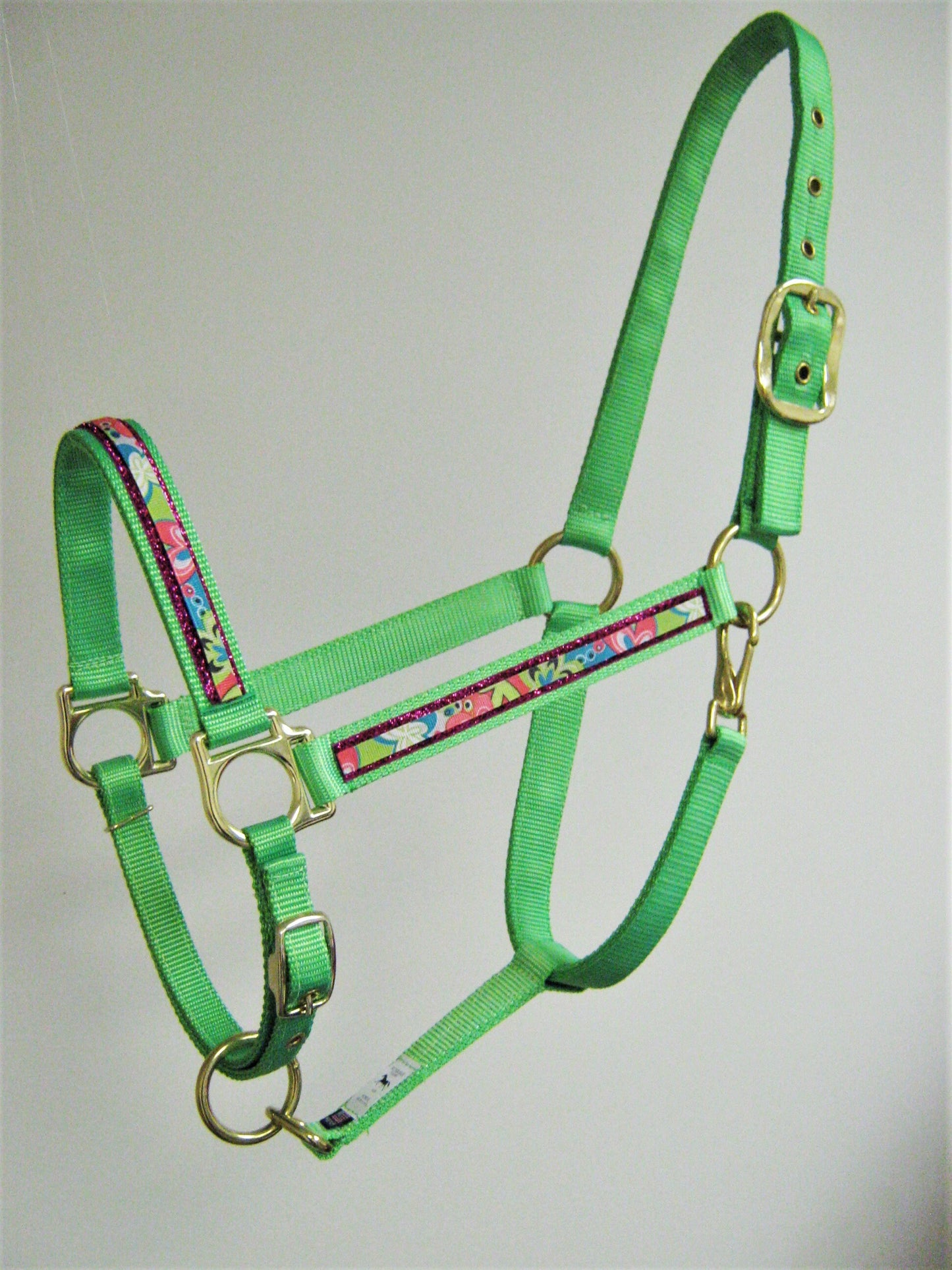 Crazy Daisy Glitter Horse Halter