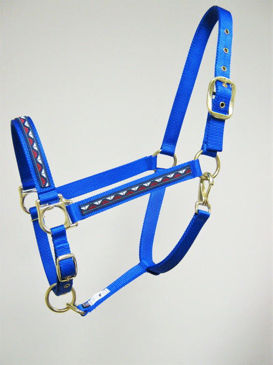 Nautical Waves Horse Halter