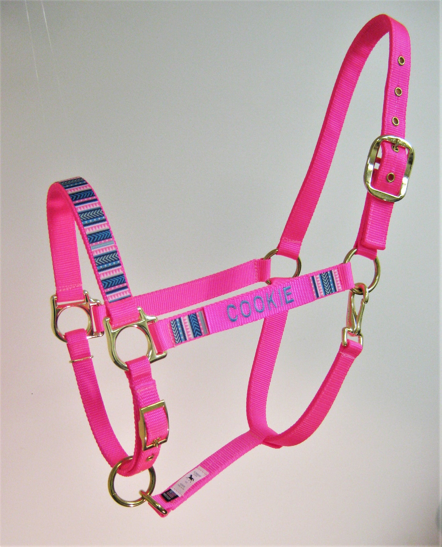 Personalized Ribbon Halter