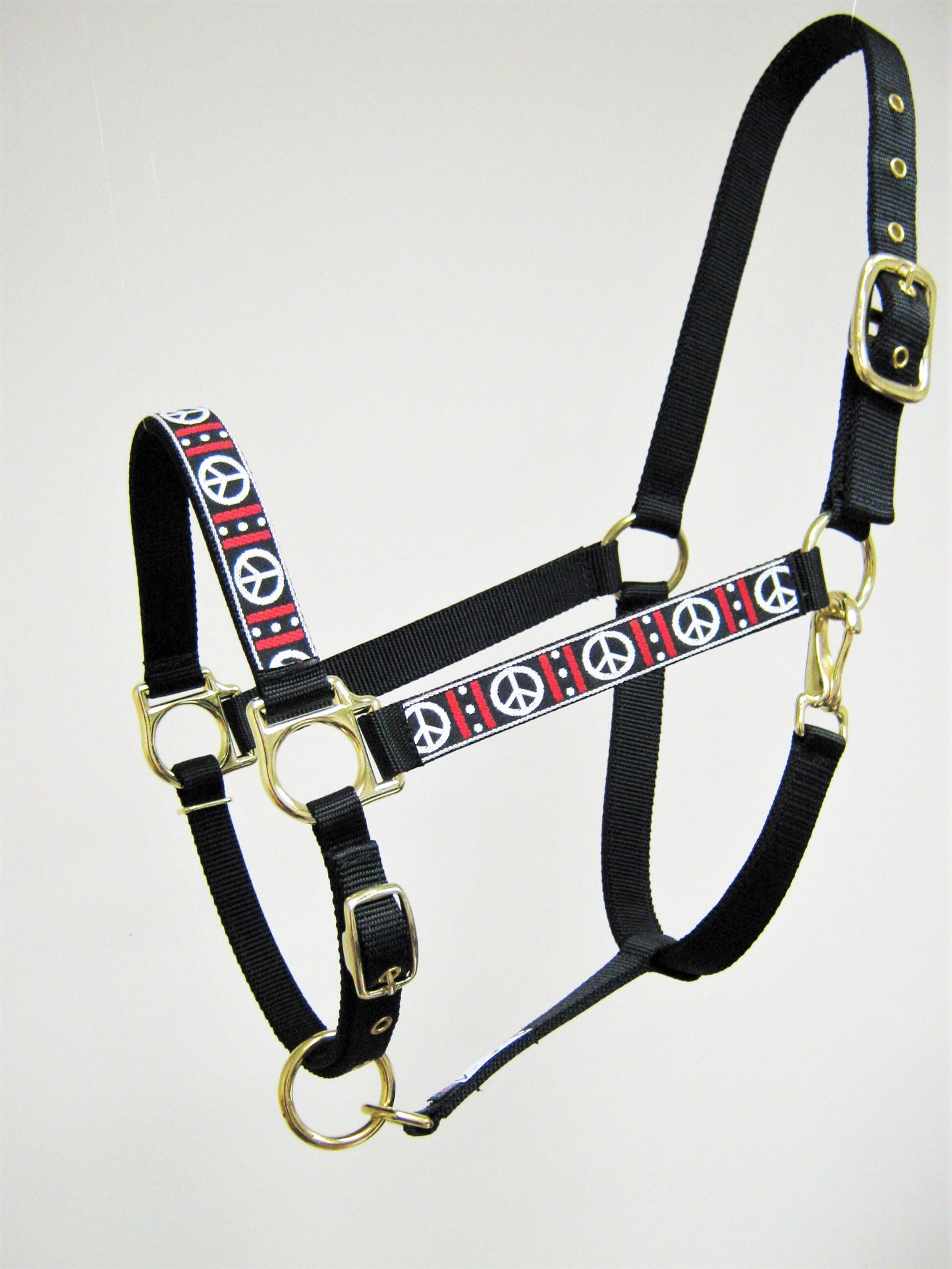 Peace Sign Horse Halter