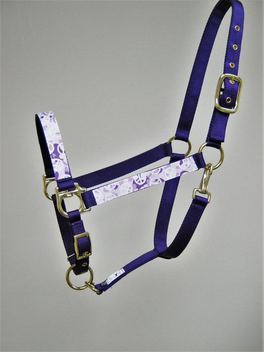 Camouflage Peace Sign Horse Halter