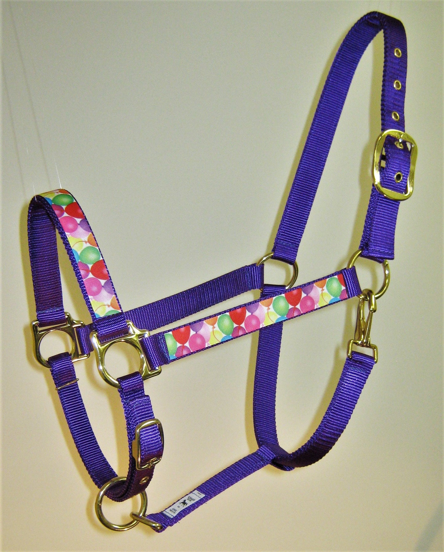 Birthday Balloon Horse Halter