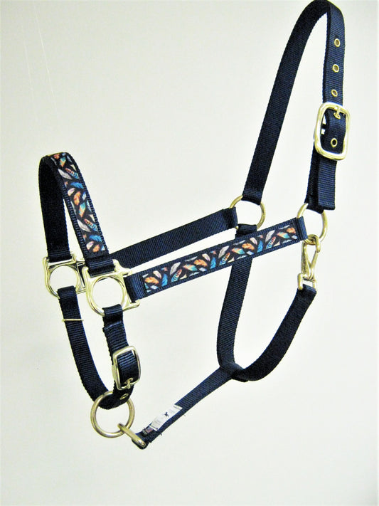 Feather Design Horse Halter