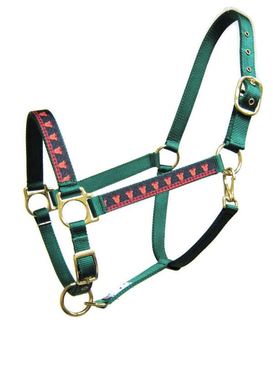 Plaid Reindeer Horse Halter