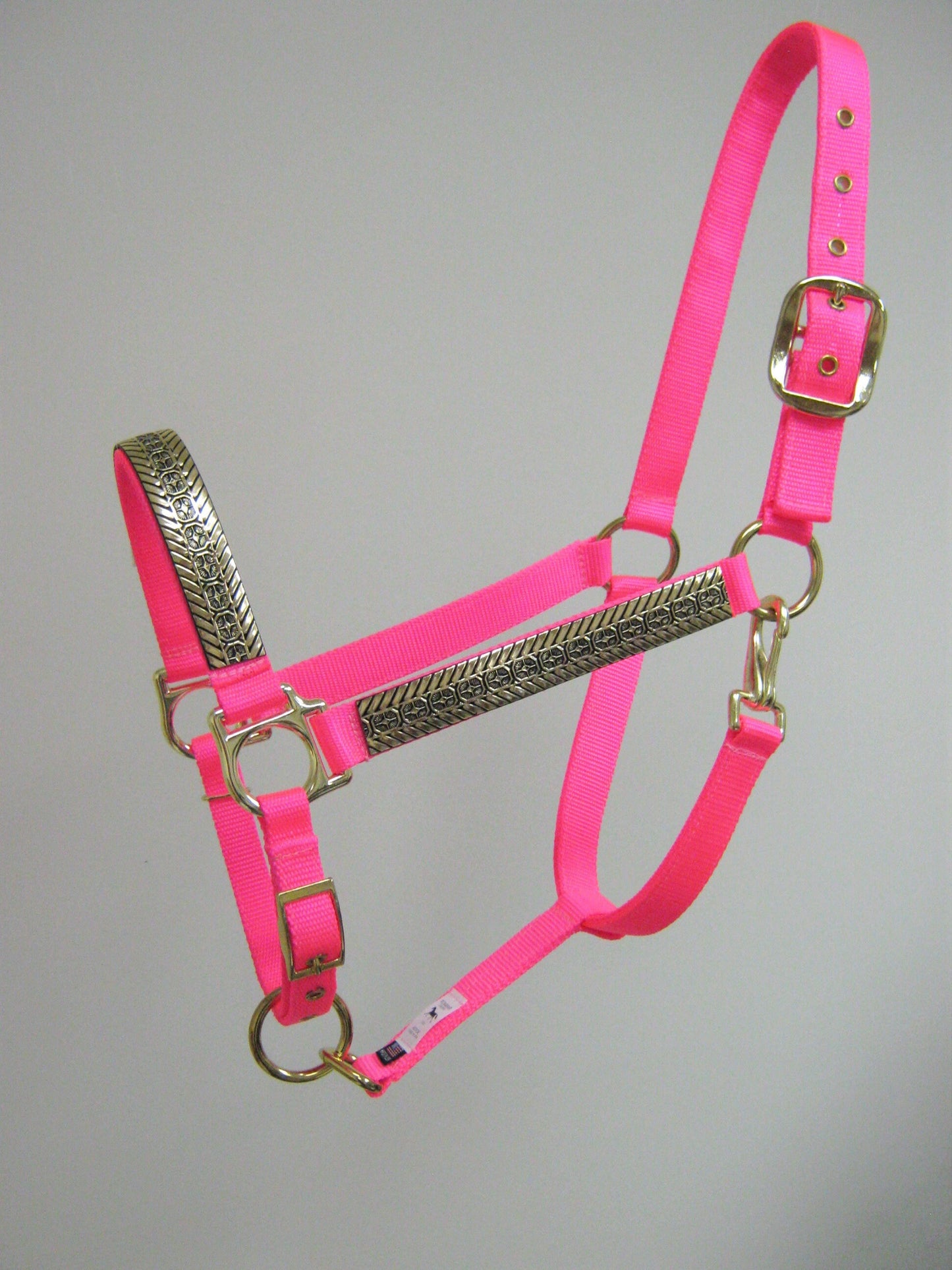 Gold Rodeo Square Design Horse Halter