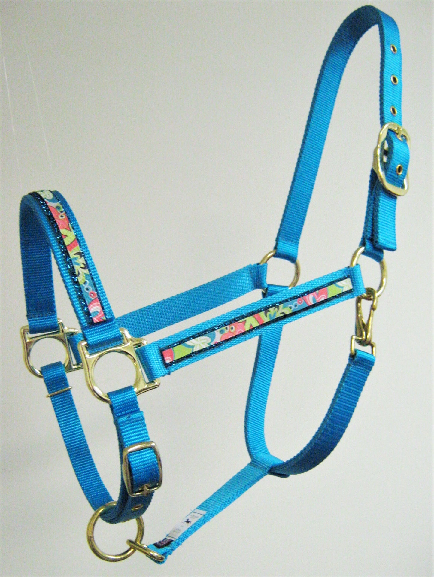 Crazy Daisy Glitter Horse Halter