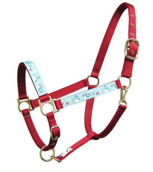 Snowman Horse Halter