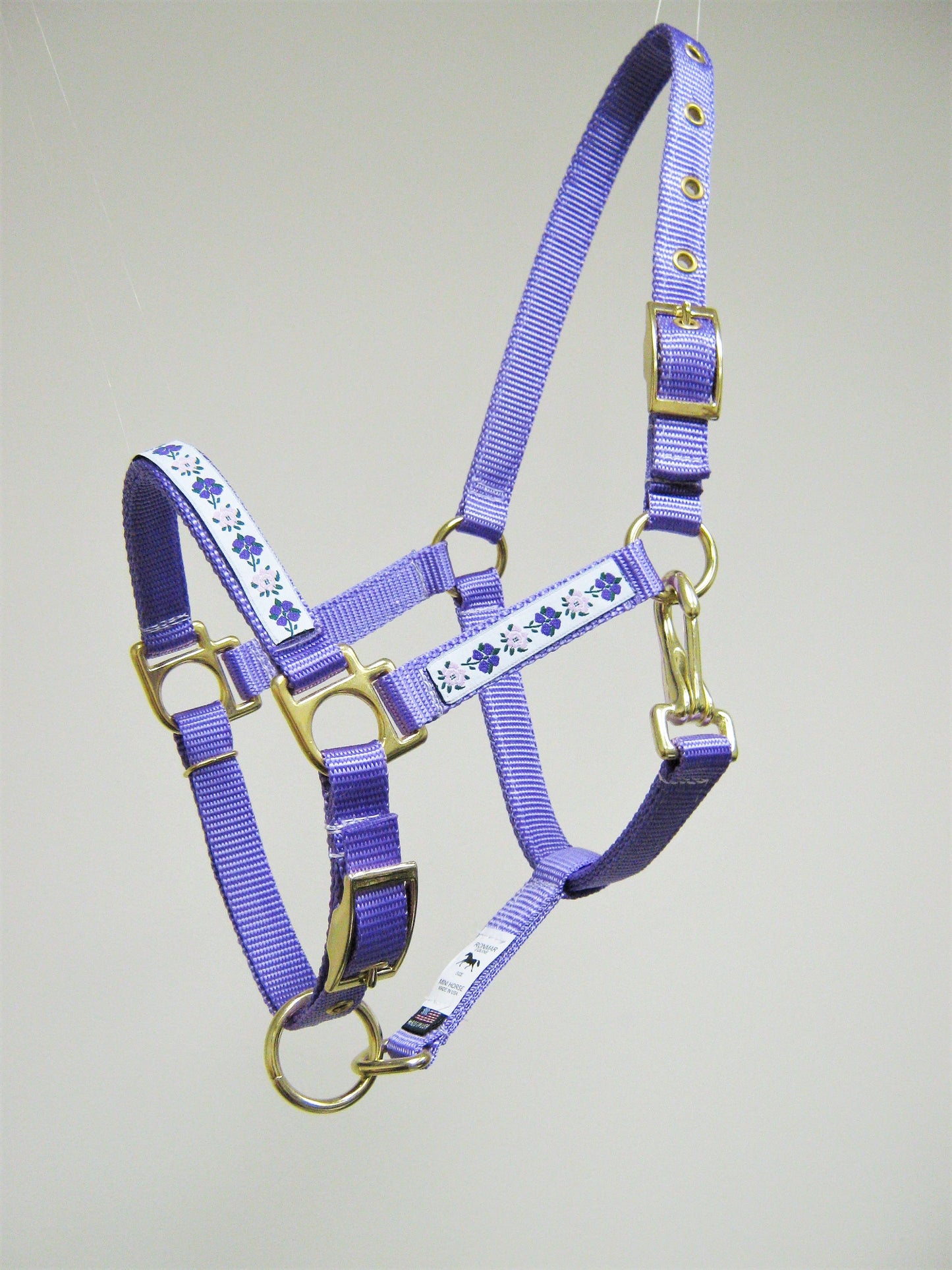 Flower Bouquet Mini Horse Halter