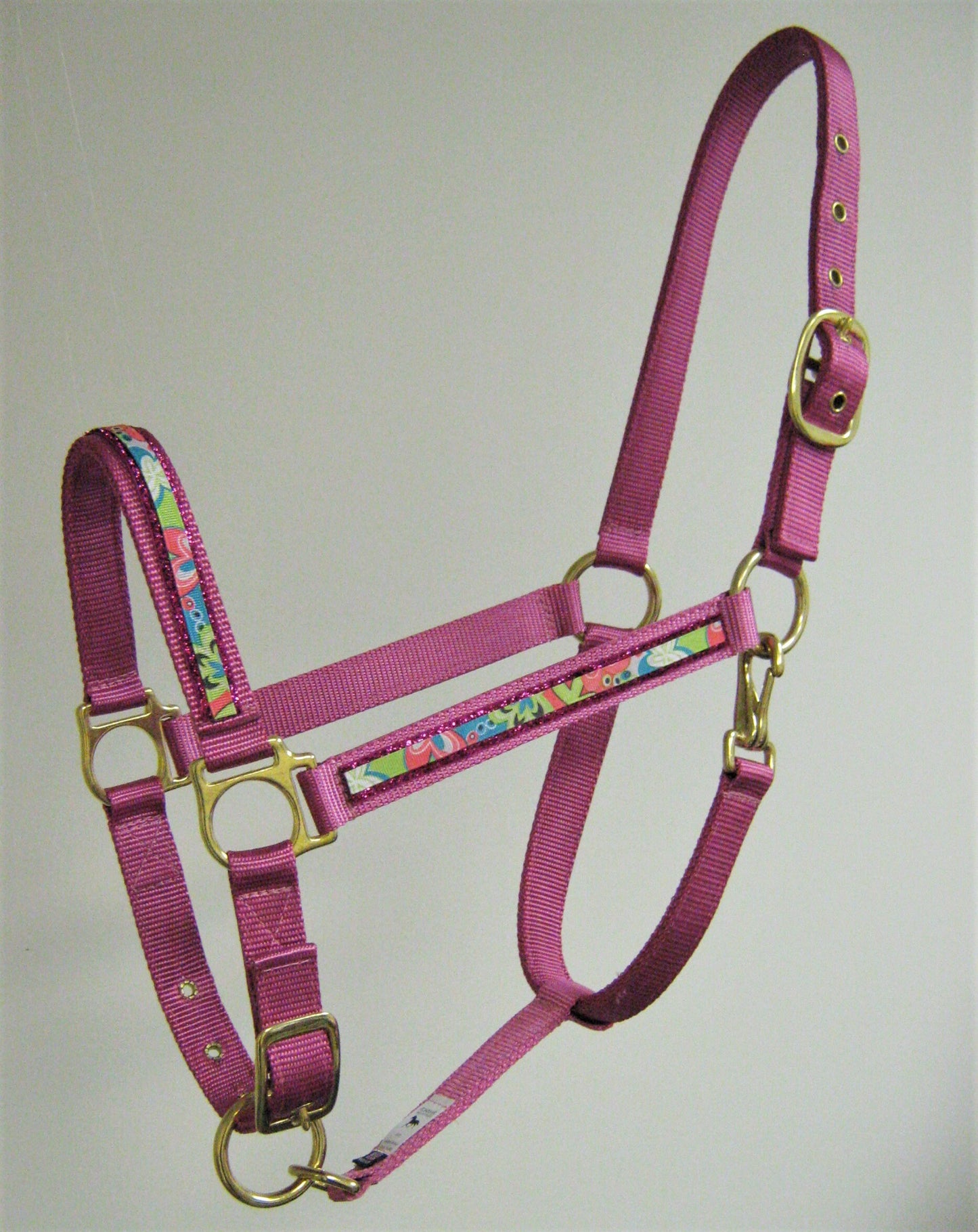 Crazy Daisy Glitter Horse Halter