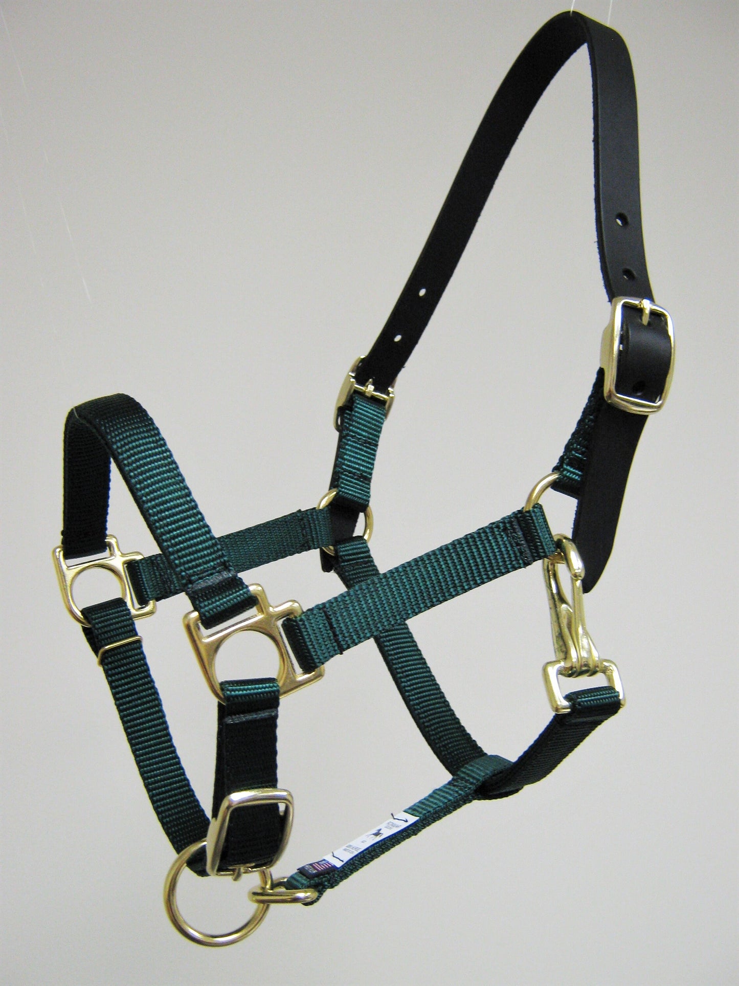 Breakaway Leather Crown Mini Horse Halter
