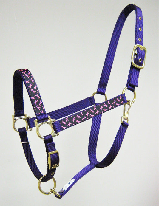 Breast Cancer Awareness Horse Halter