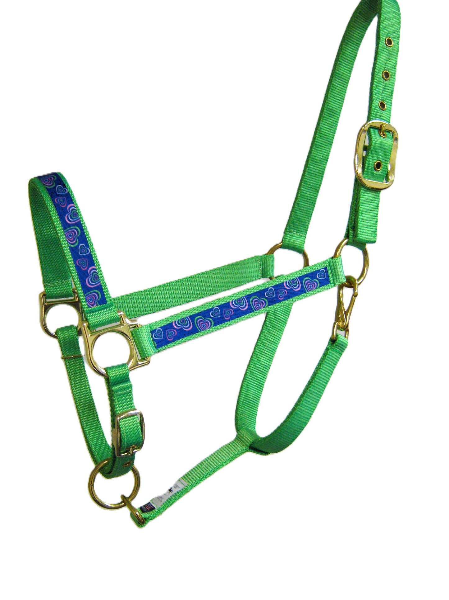 Spiral Hearts Horse Halter