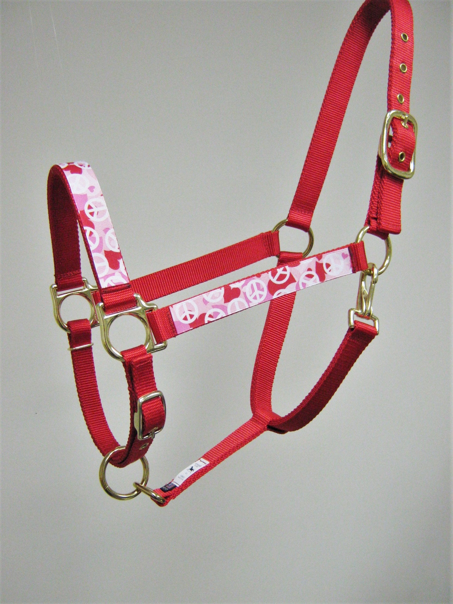 Camouflage Peace Sign Horse Halter