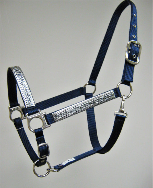 Silver Rodeo Squares Horse Halter