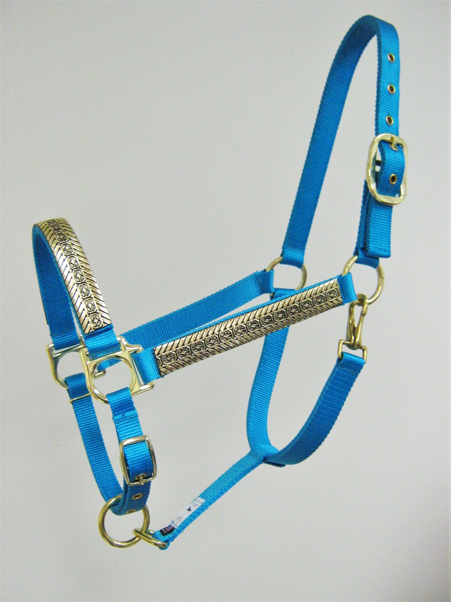 Gold Rodeo Square Design Horse Halter
