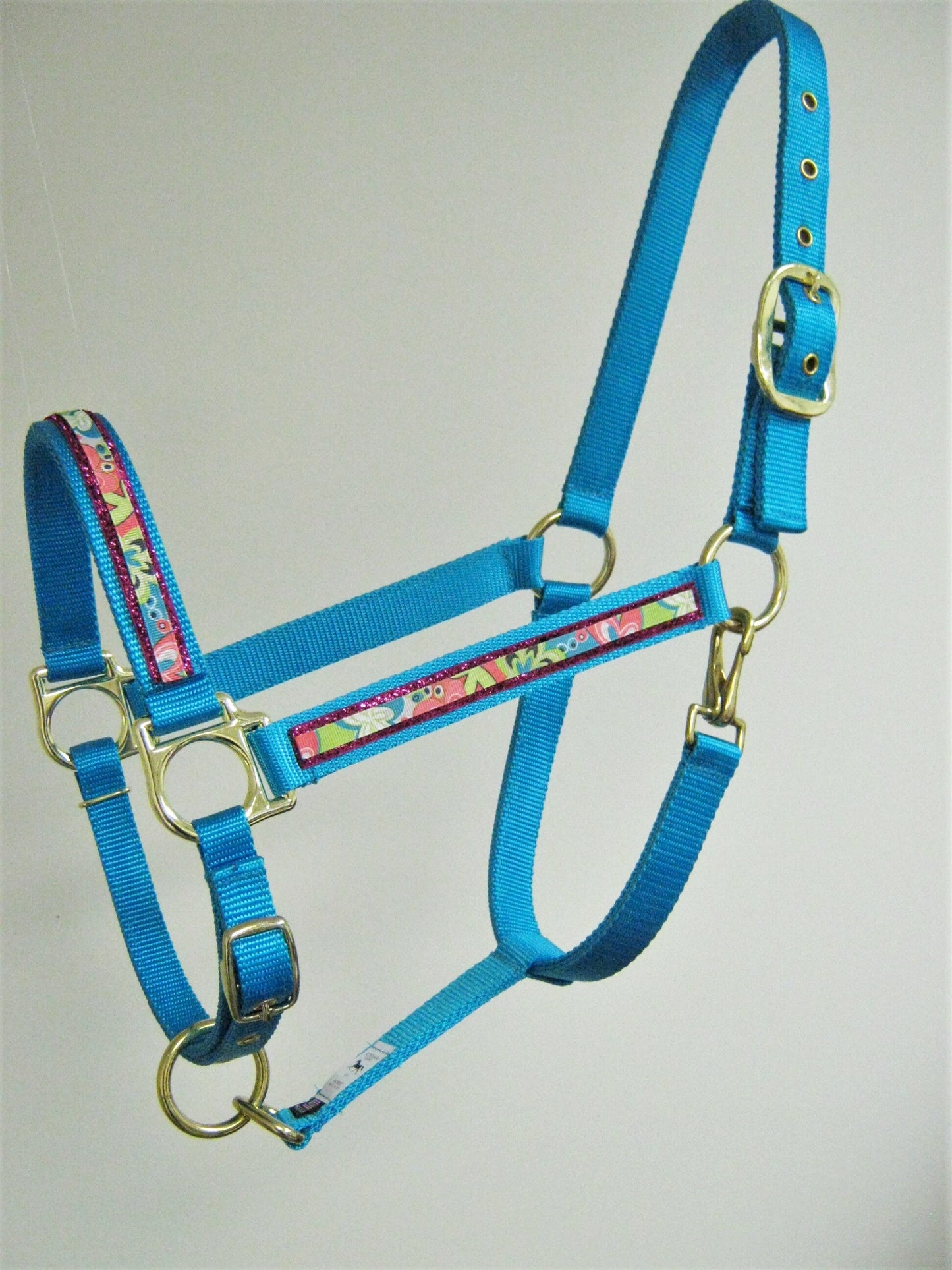 Crazy Daisy Glitter Horse Halter