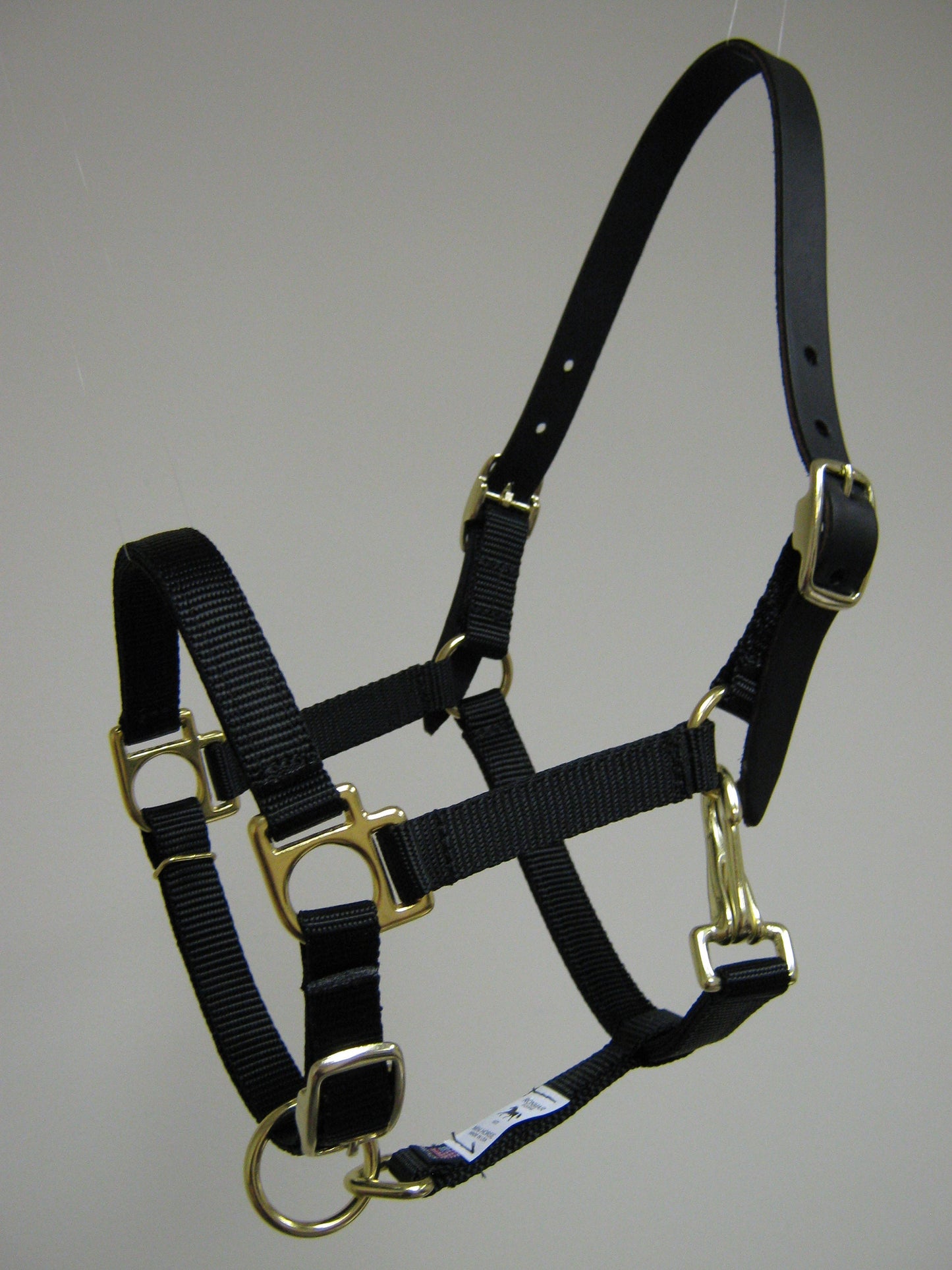 Breakaway Leather Crown Mini Horse Halter