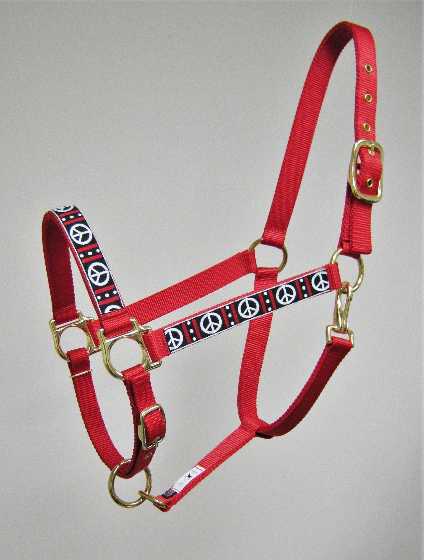 Peace Sign Horse Halter