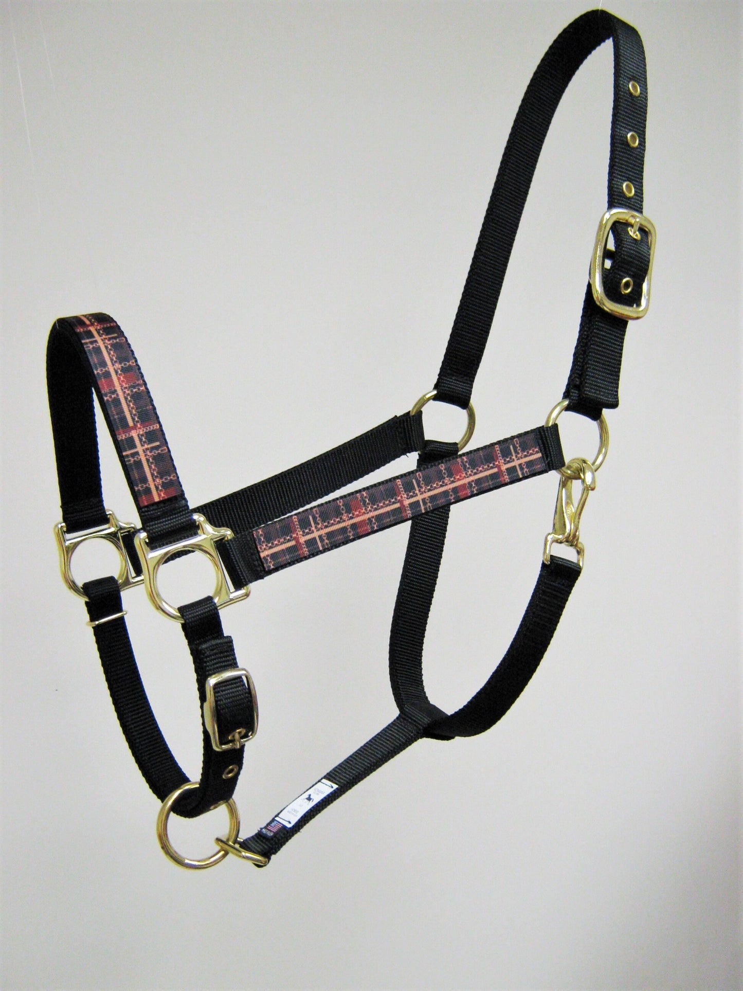Plaid and Chains Horse Halter