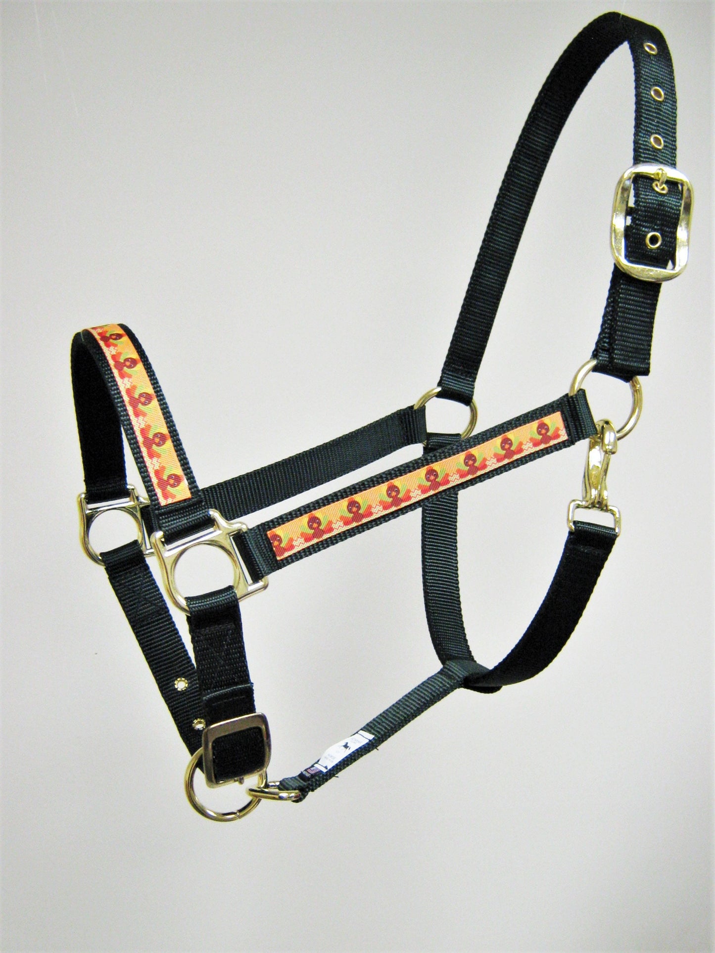 Thanksgiving Turkey Design Horse Halter