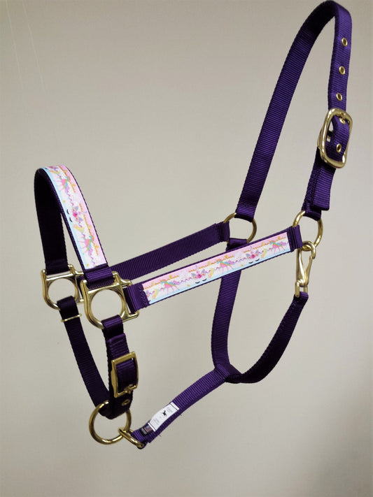 Unicorn Horn Design Horse Halter