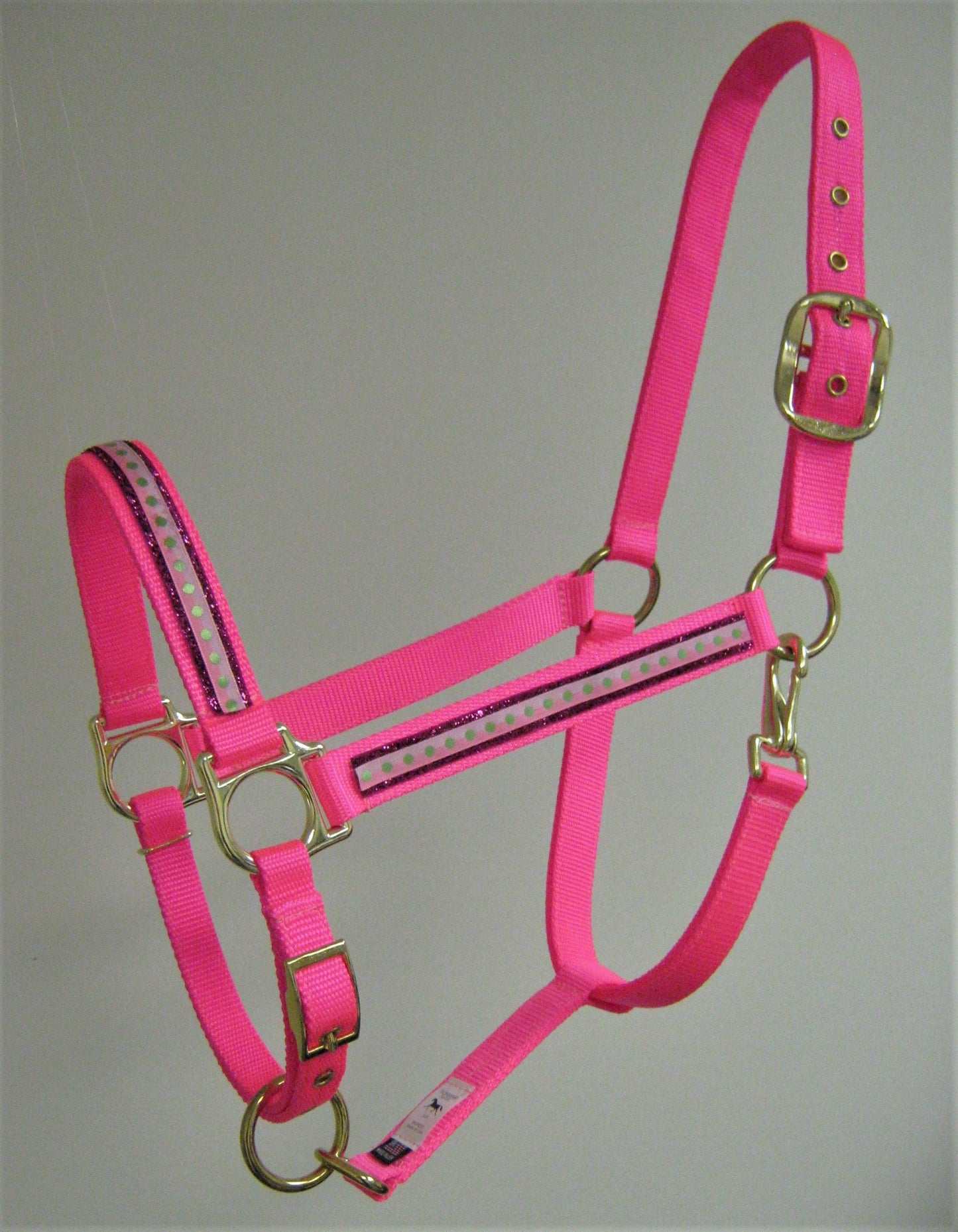 Dots Glitter Horse Halter