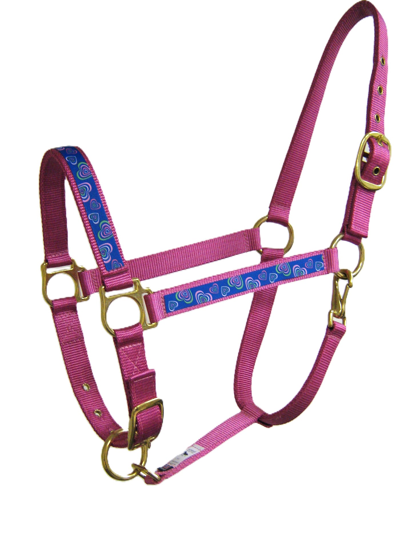 Spiral Hearts Horse Halter