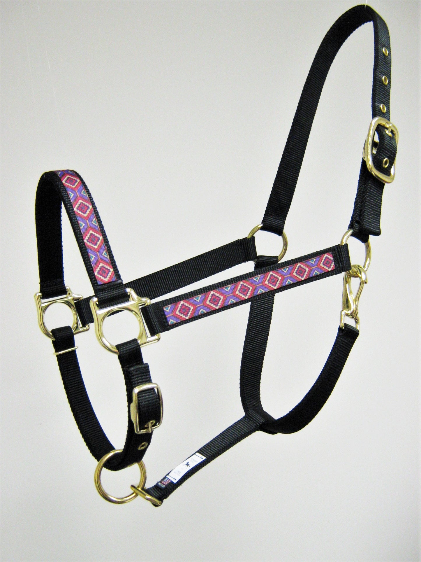 Purple Southwest Horse Halter