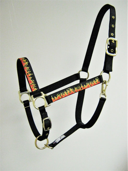 Flames Horse Halter